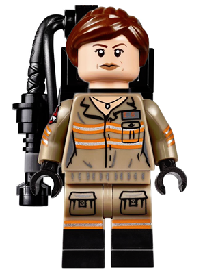 LEGO Minifigure-Erin Gilbert-Ghostbusters-gb016-Creative Brick Builders